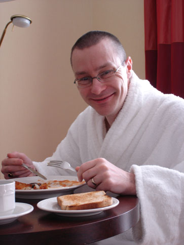 Birthday breakfast